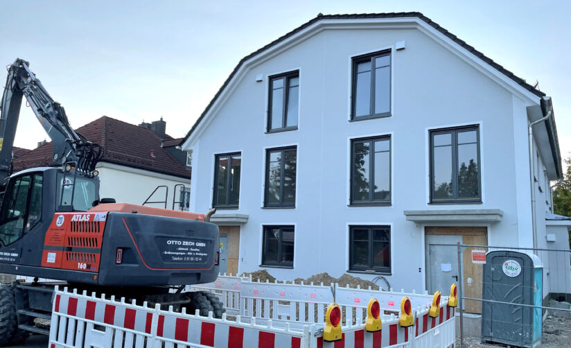 München-Hadern | Auf unserer Baustelle geht es hoch her!