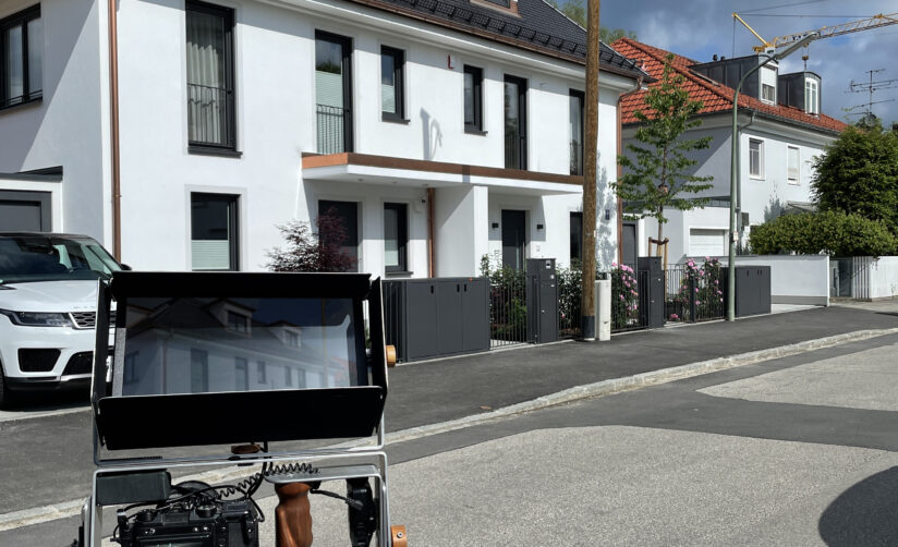 Bogenhausen | Shooting-Tag für unser fertiggestelltes Doppelhaus