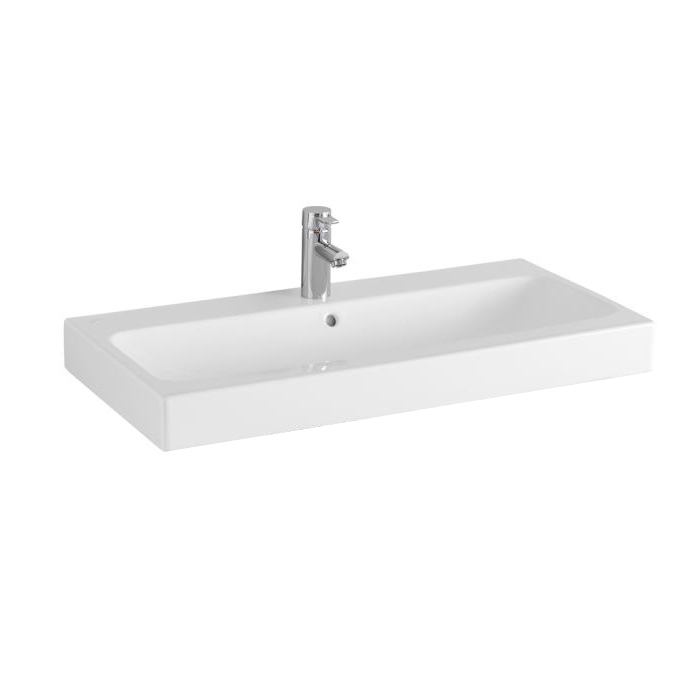 Gerberit iCon Waschtisch für Neubau DOMINO Bau