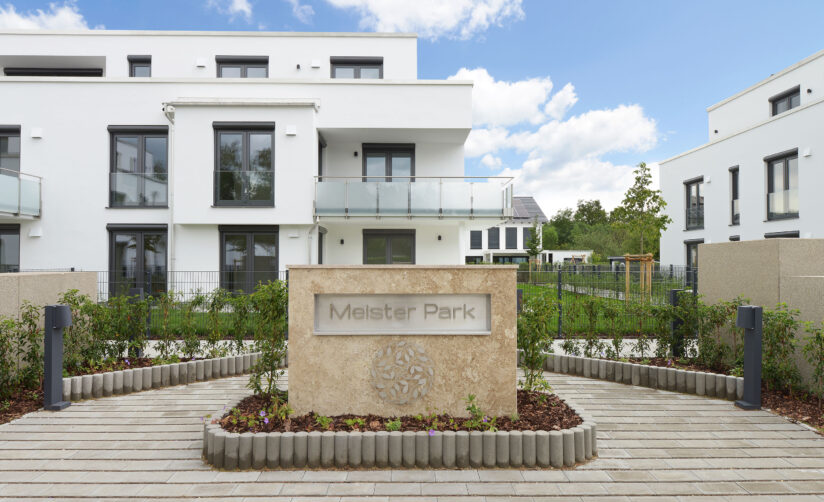 Meisterpark in Landsberg am Lech: Eine Neubau Wohnanlage mit 30 Wohnungen und Tiefgarage von DOMINO Bau