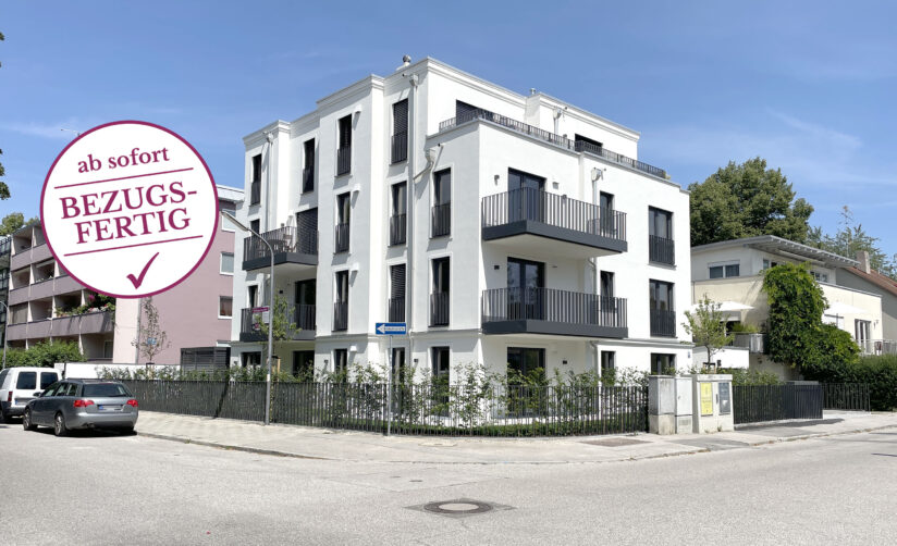 Mehrfamilienhaus mit Tiefgarage von DOMINO Bau am Christoph-von-Gluck-Platz in München-Milbertshofen