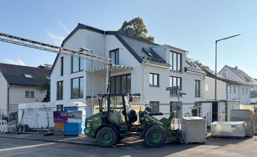 Abbildung eines Neubau-Mehrfamilienhauses in Solln